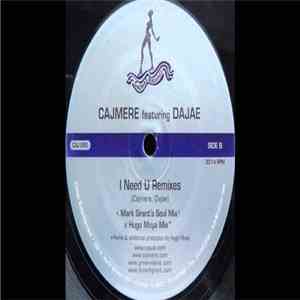 Cajmere - I Need U Remixes