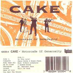 Cake - Motorcade Of Generosity