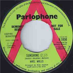 Mrs. Mills, Geoff Love & His Orch. - Sunshine