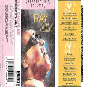 Ray Charles - Greatest Hits, Volume 1