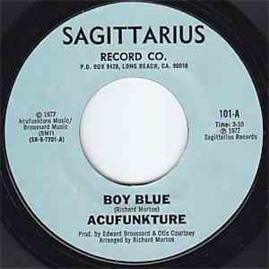 Acufunkture - Boy Blue / Following A Dream