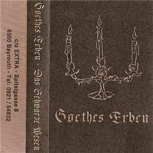 Goethes Erben - Das Schwarze Wesen