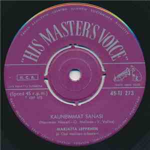Marjatta Leppänen - Kauneimmat Sanasi / Tanssilaulu