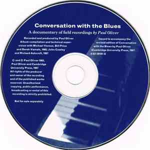 Various, Paul Oliver - Conversation With The Blues