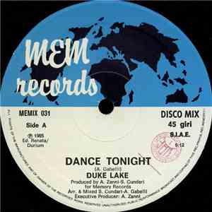Duke Lake - Dance Tonight