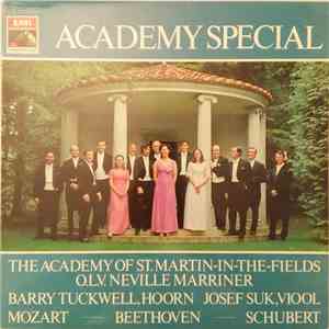 Mozart - Beethoven - Schubert, The Academy Of St. Martin-in-the-Fields O.L. ...