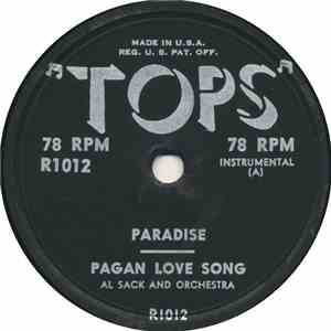 Al Sack And Orchestra - Paradise