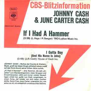Johnny Cash & June Carter Cash - If I Had A Hammer