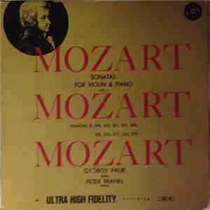 Mozart, György Pauk, Peter Frankl - Sonatas & Variations For Violin & Piano ...