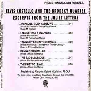 Elvis Costello And The Brodsky Quartet - Excerpts From The Juliet Letters