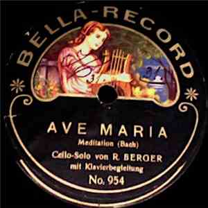 Unknown Artist - Ave Maria / Caro Mio Ben