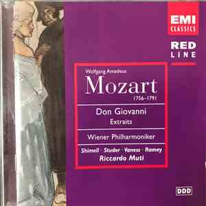 Wolfgang Amadeus Mozart - Wiener Philharmoniker, Shimell, Studer, Vaness, Ramey, Riccardo Muti - Don Giovanni (Extraits)