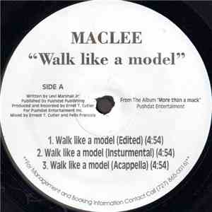 MacLee - Walk Like A Model / Let's Ride