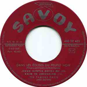 The Famous Davis And Sisters - Dans Les Églises Du Peuple Noir