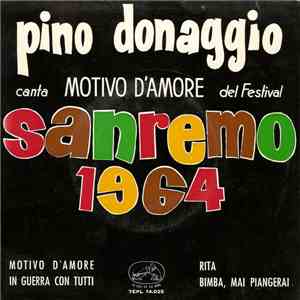 Pino Donaggio - Canta Motivo D'Amore Del Festival Sanremo 1964