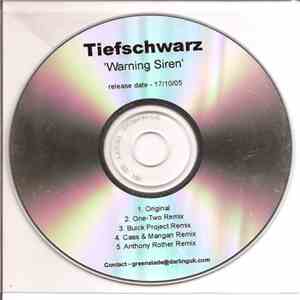 Tiefschwarz Feat. Matty Safer - Warning Siren
