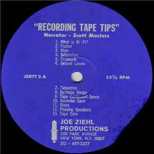 No Artist - Recording Tape Tips