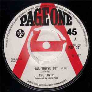 The Lovin' - All You've Got / Do It Again