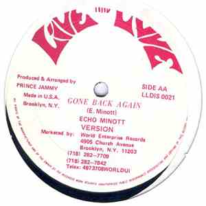 Echo Minott / Major Worries - Gone Back Again / Babylon Boops