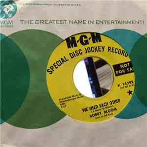 Bobby Bloom - We Need Each Other / You Touch Me
