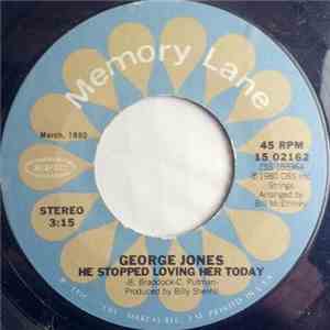 George Jones - He Stopped Loving Her Today / I'm Not Ready Yet