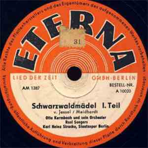 Rosi Seegers, Karl Heinz Stracke, Otto Kermbach Und Sein Orchester - Schwar ...