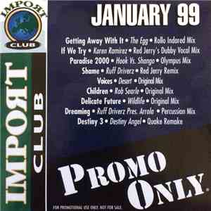 Various - Promo Only Import Club January 99