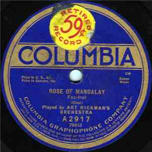 Art Hickman's Orchestra - Rose Of Mandalay / Along The Way To Damascus