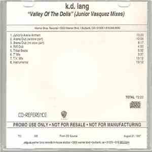 k.d. lang - Theme From The Valley Of The Dolls (Junior Vasquez Mixes)