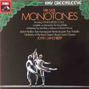 Erik Satie - John Lanchbery - Monotones