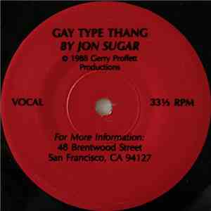 Jon Sugar - Gay Type Thang