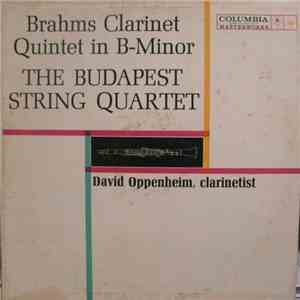 David Oppenheim / The Budapest String Quartet / Brahms - Clarinet Quintet I ...