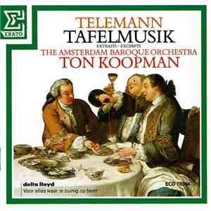 Telemann, Ton Koopman, The Amsterdam Baroque Orchestra - Tafelmusik (Extrai ...