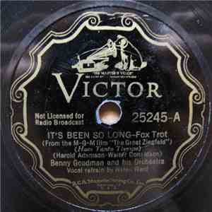 Benny Goodman And His Orch. - Its Been So Long / Goody-Goody