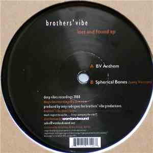 Brothers' Vibe - Lost And Found EP