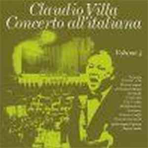 Claudio Villa - Concerto All'Italiana Volume 4