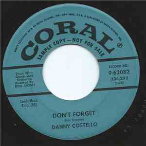 Danny Costello  - Don't Forget