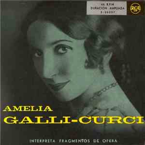 Amelia Galli-Curci - Interpreta Fragmentos de Óperas
