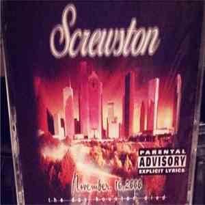 Various - Screwston - November 16, 2000 - The Day Houston Died