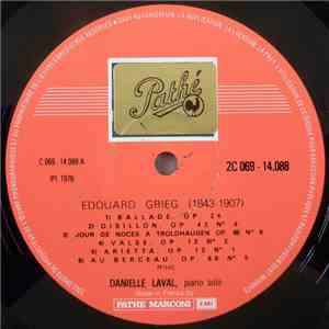 Danielle Laval - Edvard Grieg - Pieces Choisies