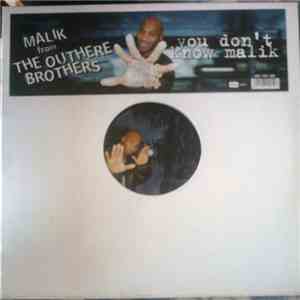 Malik  - You Don't Know Malik