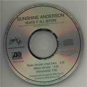 Sunshine Anderson - Heard It All Before