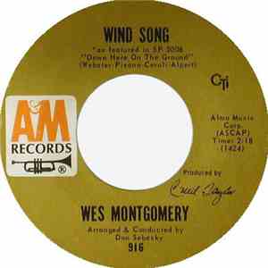 Wes Montgomery - Wind Song / Goin' On To Detroit