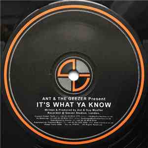 Ant & The Geezer - It's What Ya Know