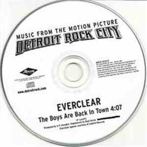 Everclear - The Boys Are Back In Town