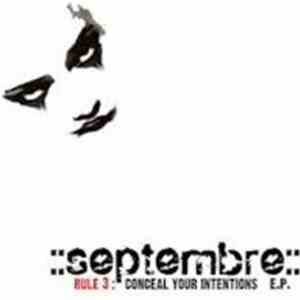 Septembre - Rule 3: Conceal Your Intentions