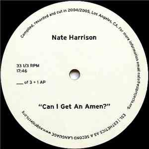 Nate Harrison - Can I Get An Amen?