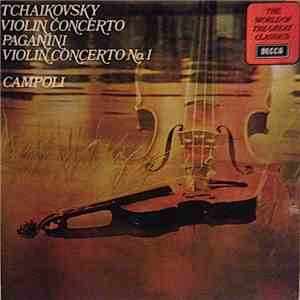 Tchaikovsky, Paganini, Campoli - Tchaikovsky Violin Concerto  Paganini Viol ...