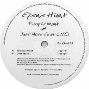 Gene Hunt - People Want / Just Move