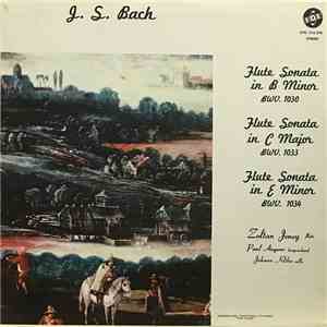 J.S. Bach, Zoltán Jeney , Paul Angerer, Johann Klika - Flute Sonatas